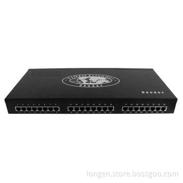 CAT5e VGA Splitter Extender with 24-way Video/Audio Transmission, 300m Distance